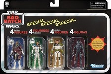 Star Wars The Vintage Collection Bad Batch Animated Series Special 4 Pack -NEW-