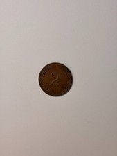 2 Pfennig M&uuml;nze BRD 1963 J (Hamburg)