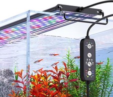 SEAOURA 24/7 LED Aquarium Light for Plants 7 Colors Adjustable Timer Full Spec