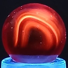 Jabo Peewee Marble .50 Inches UV Reactive Near-Mint Condition Combined Shipping