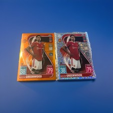 Mason Greenwood /25 Match Attax Chrome Refractor Man United / Marseille SSP