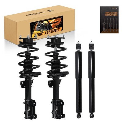 maXpeedingrods Front Rear Complete Struts for Ford Mustang RWD 2011-2014