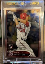 2012 Topps Chrome - Bryce Harper #196 Batting (RC)🔥🔥🔥EX+