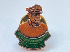 Vintage Lt Col R Blair Mayne R.U.R SAS Pin Badge Rare