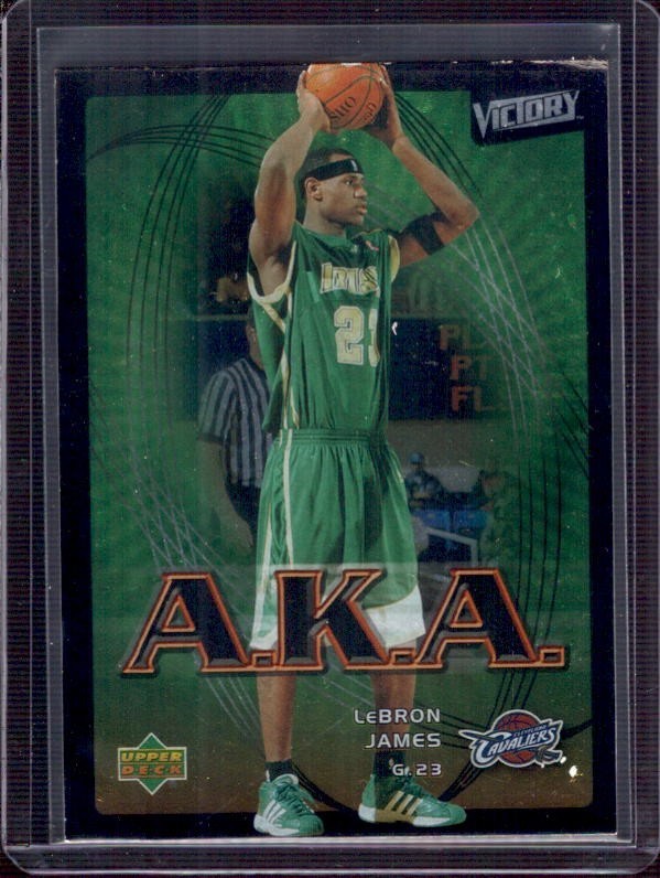 LeBRON JAMES 2003-04 Upper Deck UD Victory AKA #206 Rookie RC | eBay