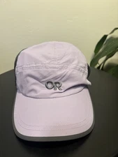Outdoor Research OR Swift Hat Cap Purple Slideback 5 Panel Hiking