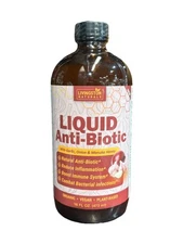 Liquid Anti-Biotic By Livingston Natural Herbal Labs, Plant-Based Foods, 16 oz.