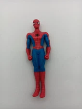 Marvel Spider Man Bath Toy Figure Floats In Water 5.5 Inch 2007 Floater Pool