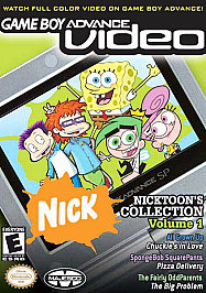 Game Boy Advance Video: Nicktoon's Collection, Vol. 1 (Nintendo Game Boy Advance, 2004)