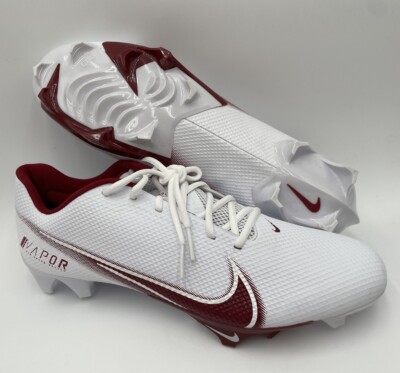 Nike Vapor Edge Speed 360 White Red Football Cleats (CV6349