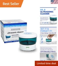 Denture and Retainer Ultrasonic Cleaner - USB & Battery Power for On-the-Go Care