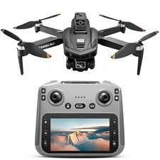 Drone GPS 5G Caméra 8K HD Écran Télécommande 3 Batteries Évitement Obstacles