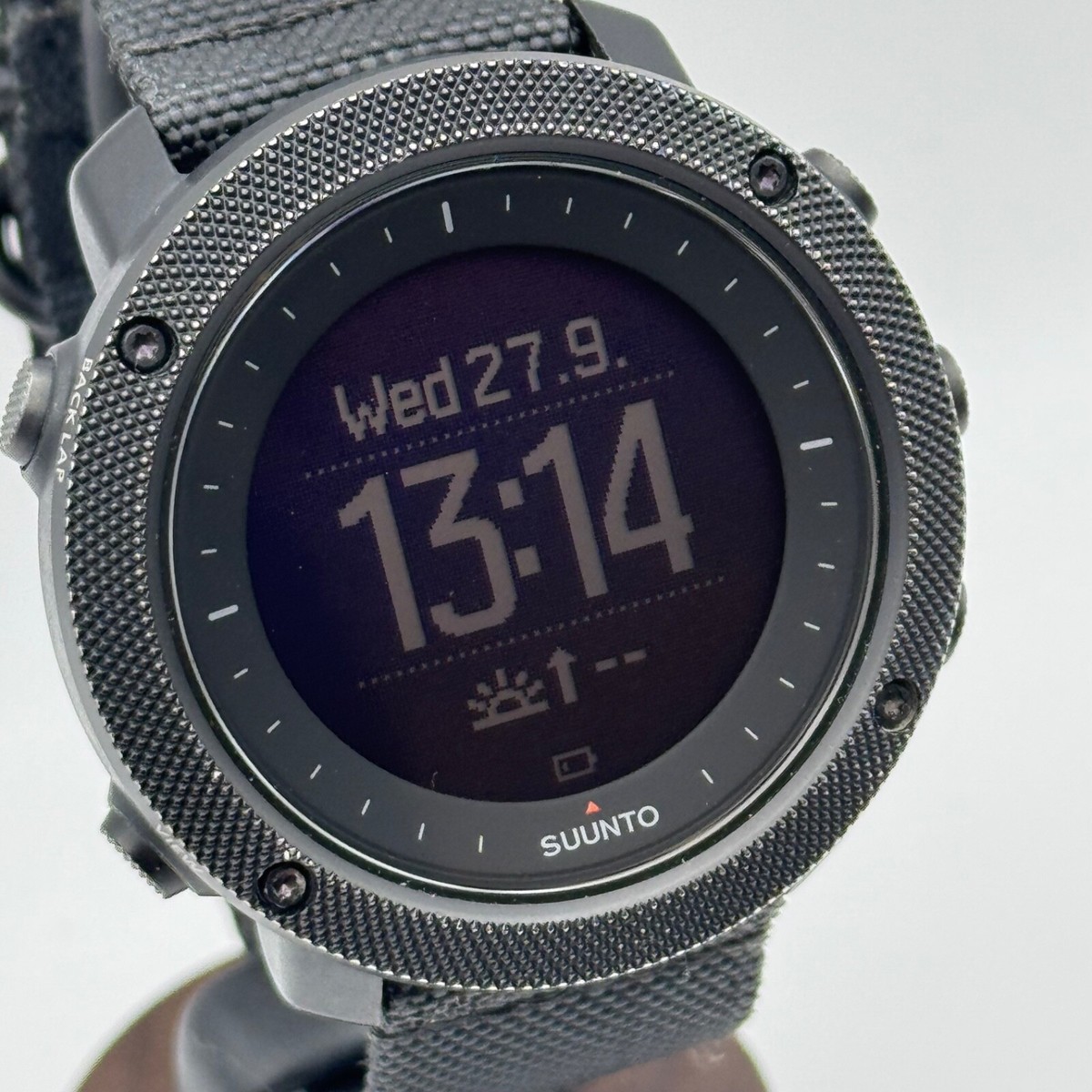 SUUNTO スント TRAVERSE ALPHA OW151 Suunto Traverse Alpha Stealth OW151 GPS Black Digital Watch