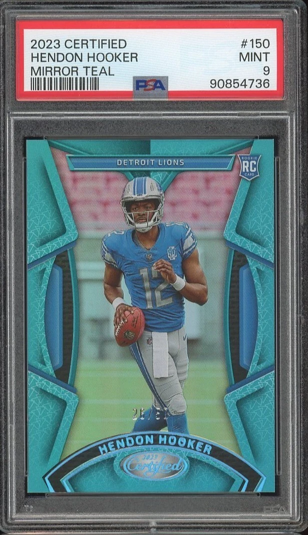 Hendon Hooker Panini Certified #150 Mirror Teal