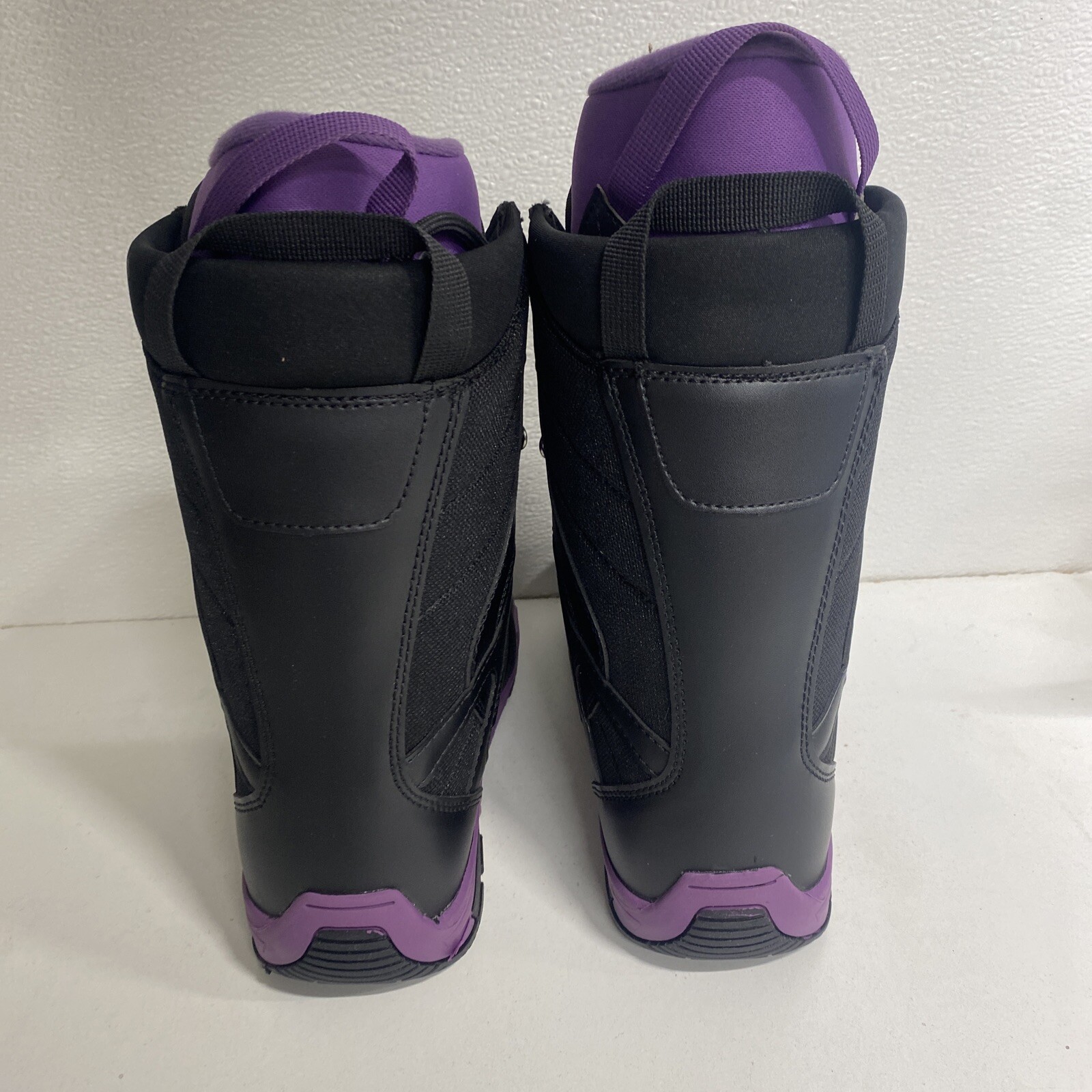 CHAMONIX CHAVANNE WOMEN'S SIZE 9.5 SNOWBOARD BOOTS Black/ Purple 2r2