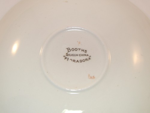 Booths Floradora Silicon China Gold Edged Cup & Saucer 1930s VGC - Picture 6 of 12