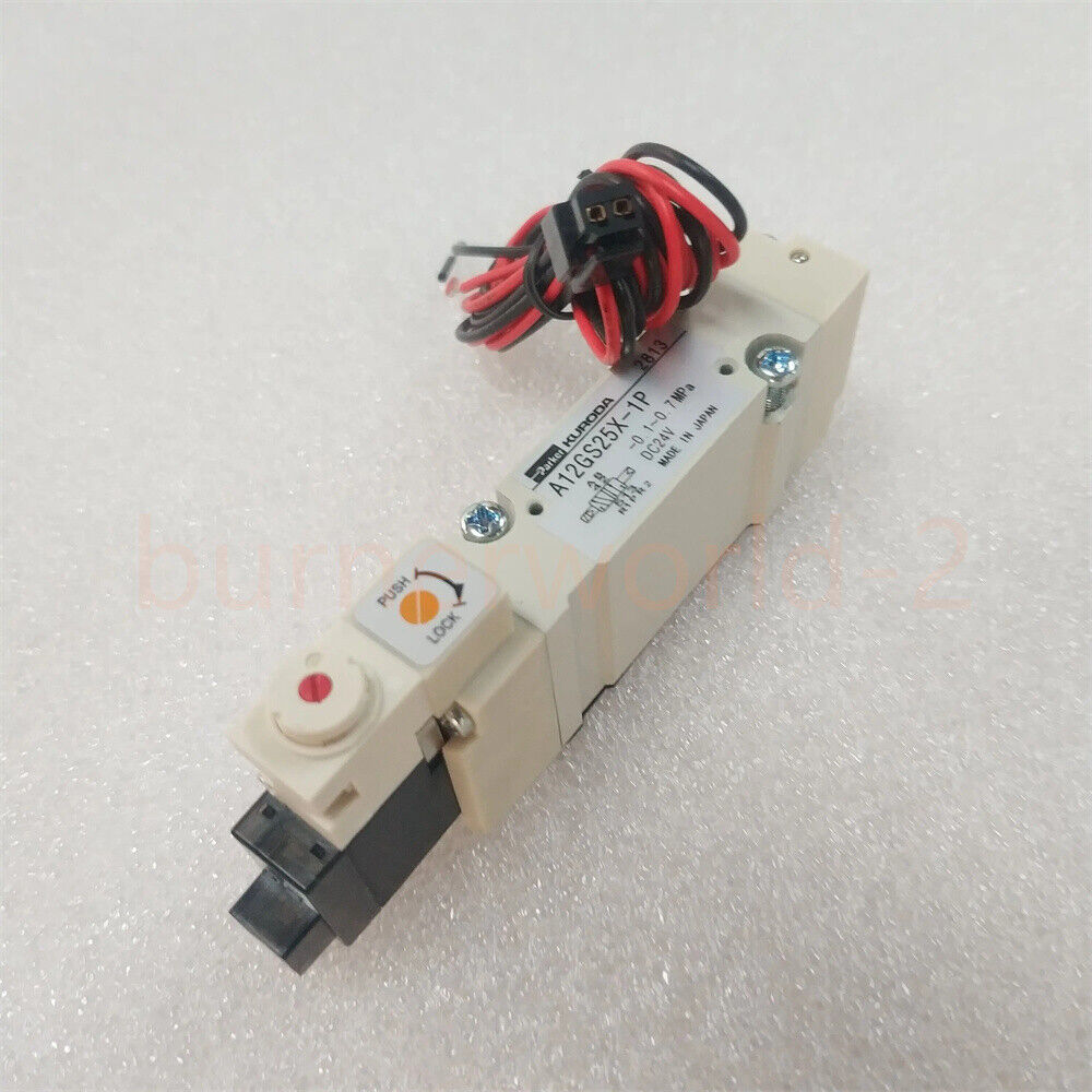 Solenoid Valve A12GS25X-1P For Parker Kuroda Komori LS40 G40 Solenoid Valve A12GS25X-1P For Parker Kuroda Komori LS40 G40