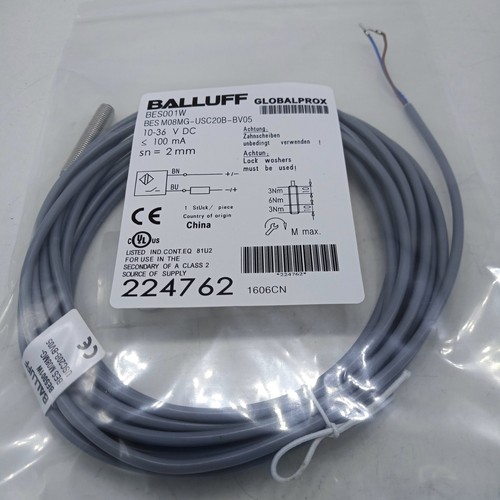 BES001L (BES M08MG-GSC20B-BV02) Interruttori Di Prossimità Induttivi - Foto 4