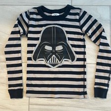 Hanna Andersson Size 130 8 Star Wars Darth Vader kids Pajama Shirt