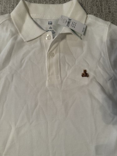 Gap 4t White Polo - Picture 3 of 3