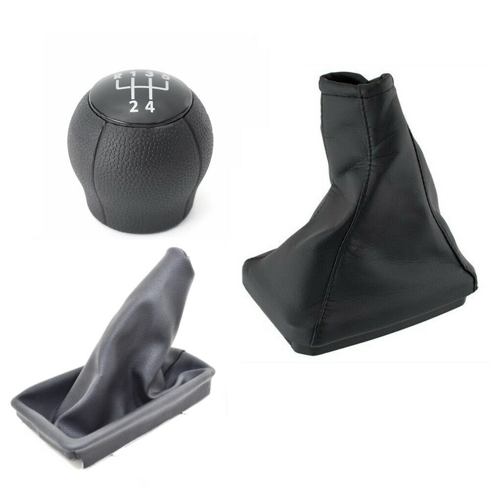 Pomello + Cuffia per leva cambio + Cuffia freno a mano OPEL CORSA C kit