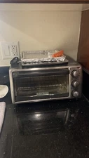 BLACK+DECKER TO1356SG 1150W 4-Slice Toaster Oven - Gray