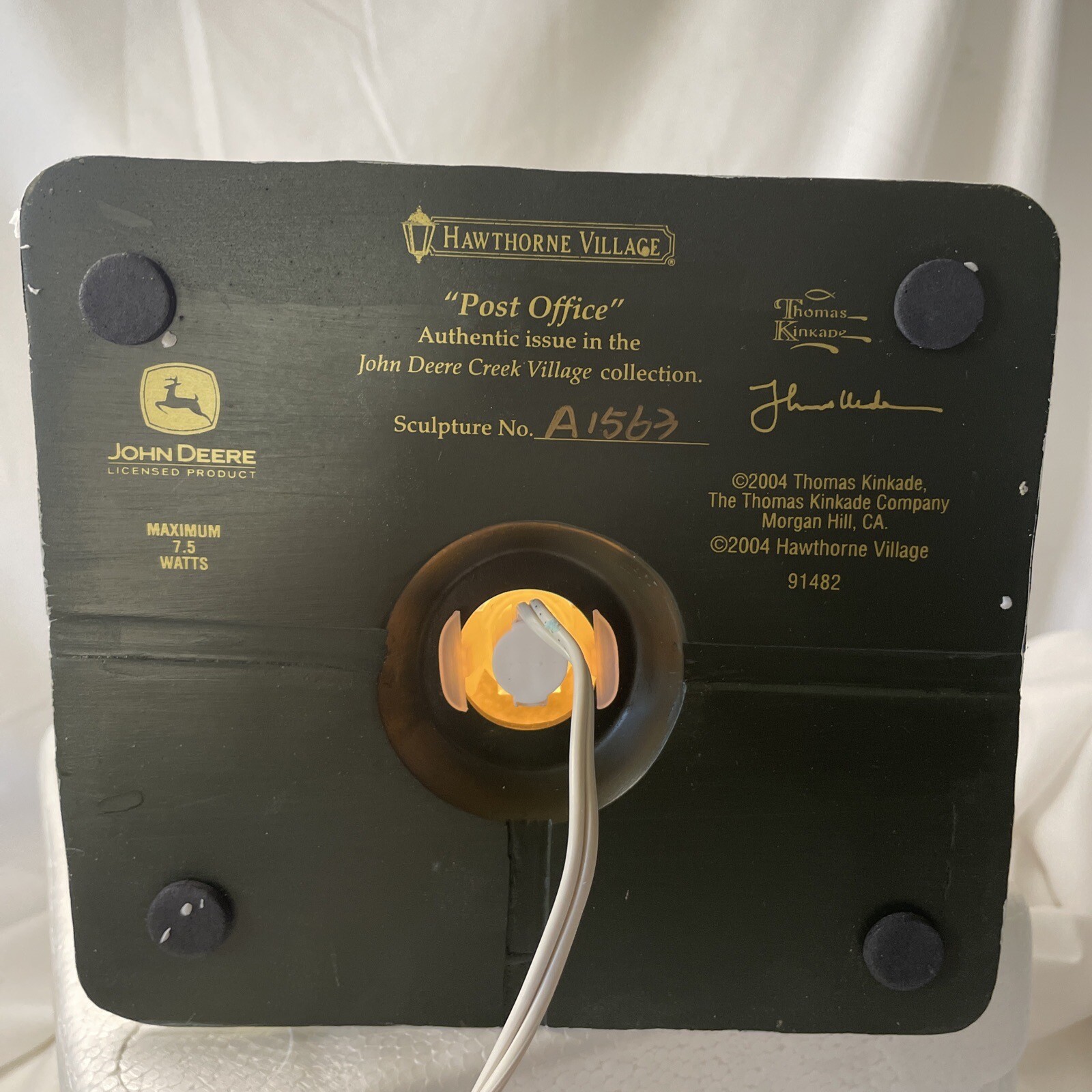 Hawthorne Village John Deere by Thomas Kinkade A3074 Post Office WITH