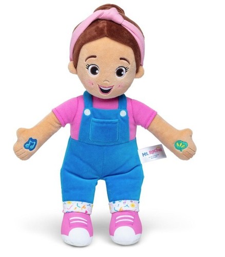 Ms. Rachel Speak & Sing Doll 16” Tall Interactive Toy with 4 Songs & 16+ Phrase