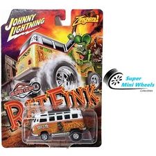 Johnny Lightning 1:64 - Zinger 1965 Volkswagen Samba Bus- Supercon