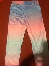 Pink And Blue Womens Leggings Size Small