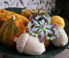 Quilling - Bastelset Stern "Triunghi", 2er Set in vielen Farbvarianten