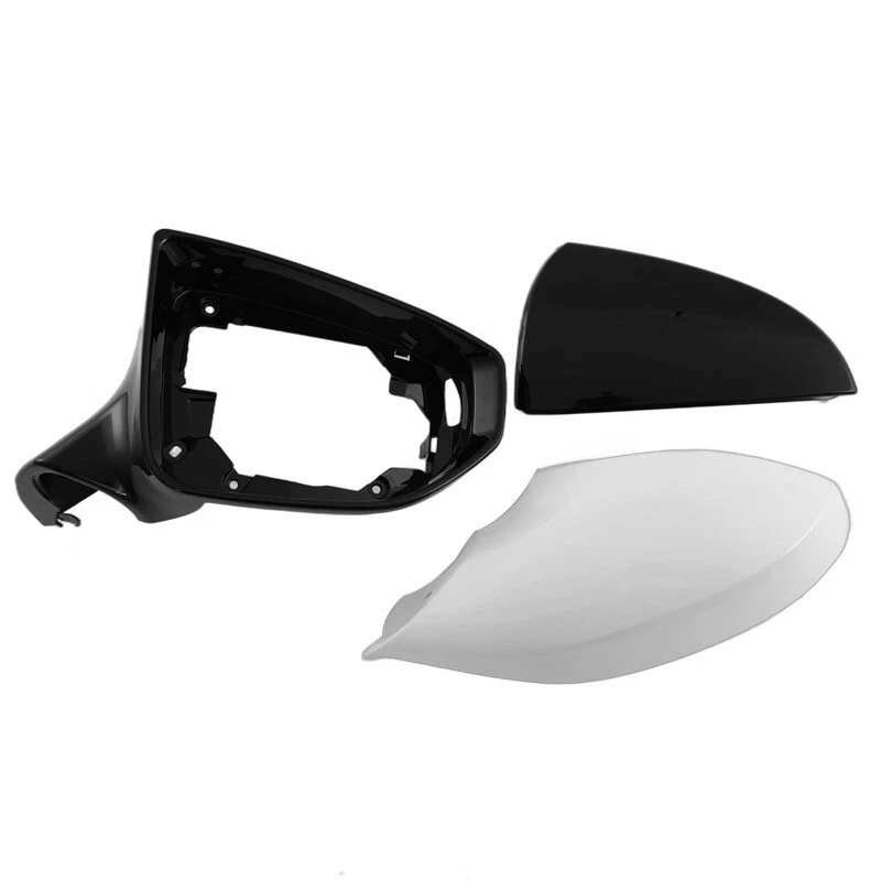 White Passenger Side Outer Mirror Cap Cover Replacement For Lexus ES 2018-2023