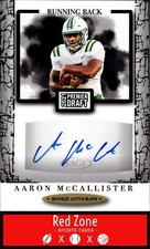 2021 SAGE Premier Draft - #A32 Aaron McCallister NM.