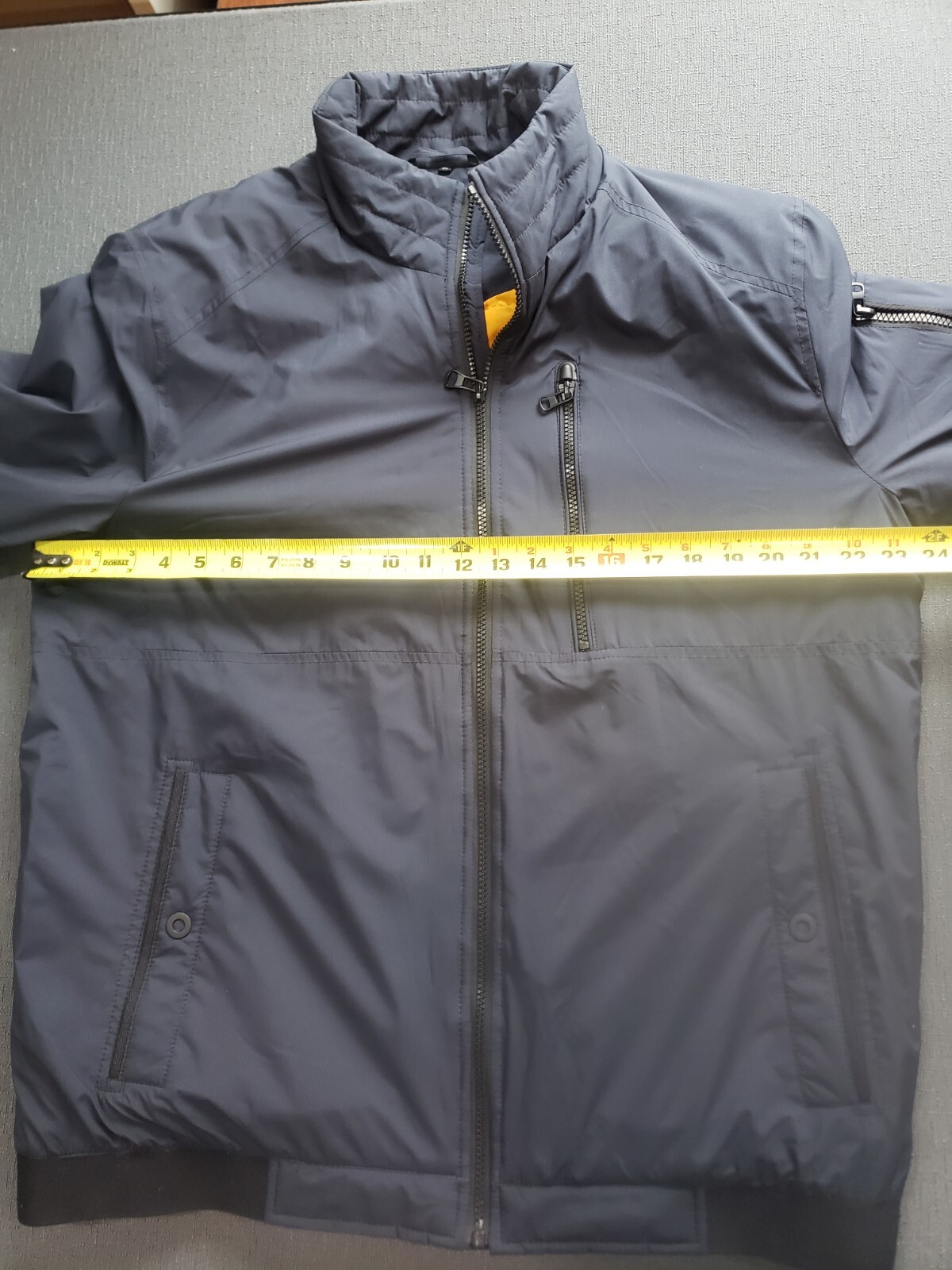 Bugatchi Navy Blue Polyester Insulated Lightweigh… - image 10