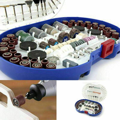 Set Kit 276-teilig Zubehör Mini Bohrmaschine Dremel Koffer Spitzen Polieren und Schleifen