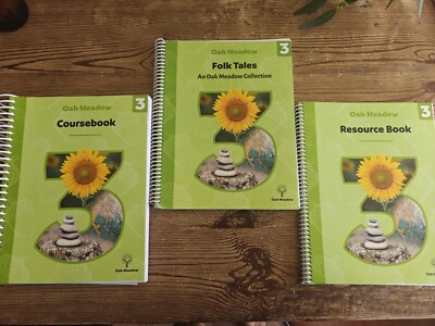 Oak Meadow Grade 3, Coursebook, Resource Book & Folk Tales