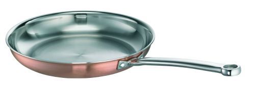 Schulte Ufer Kupfer Bratpfanne De Luxe 28 cm Induktion Kupferpfanne 9550-28 SUS