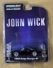 Greenlight 1:64 - John Wick (2014) - 1968 Dodge Charger R/T (Black) 