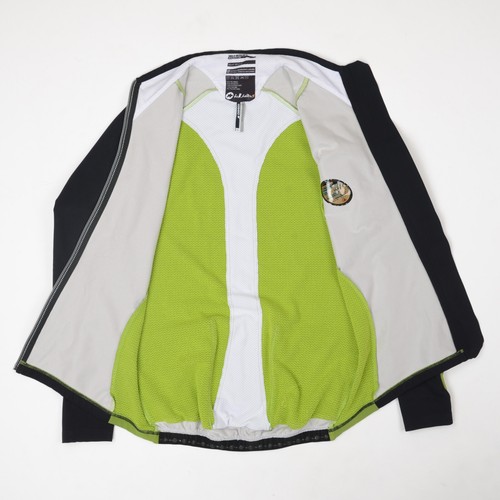 Assos ij.Habu5 Black Green Insulated Climarange Jacket Size XL men’s - Picture 4 of 13