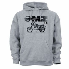 MZ Ts DDR Motorrad VEB Motorsport Hoodie Kapuzensweat S-4XL sportsgrey