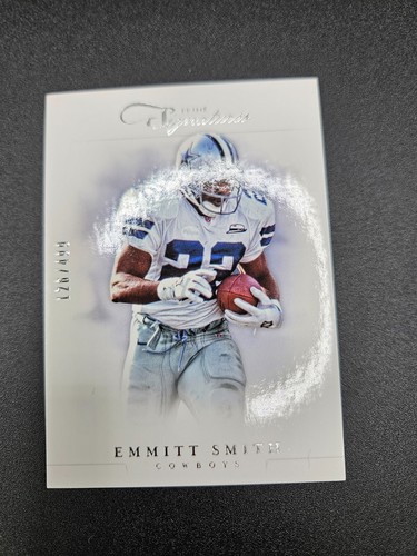 2012 Panini Prime Signatures Emmitt Smith #126/499 #157 Dallas Cowboys