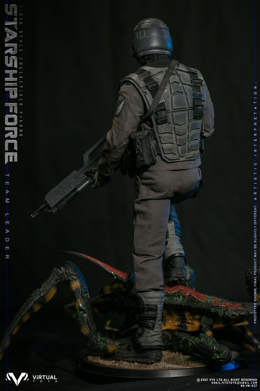 VTS TOYS 1:6 Figure Starship Force Team Leader Deluxe VM037DX 12inch Male  Action