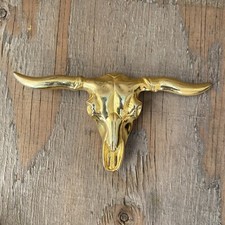 Longhorn Steer Cow/Bull Horns Belt Buckle Animal Skull Roper Gift