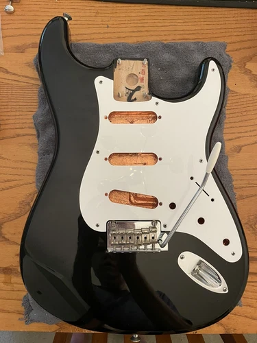 2011 Fender Classic Player '50s Stratocaster body with hardware