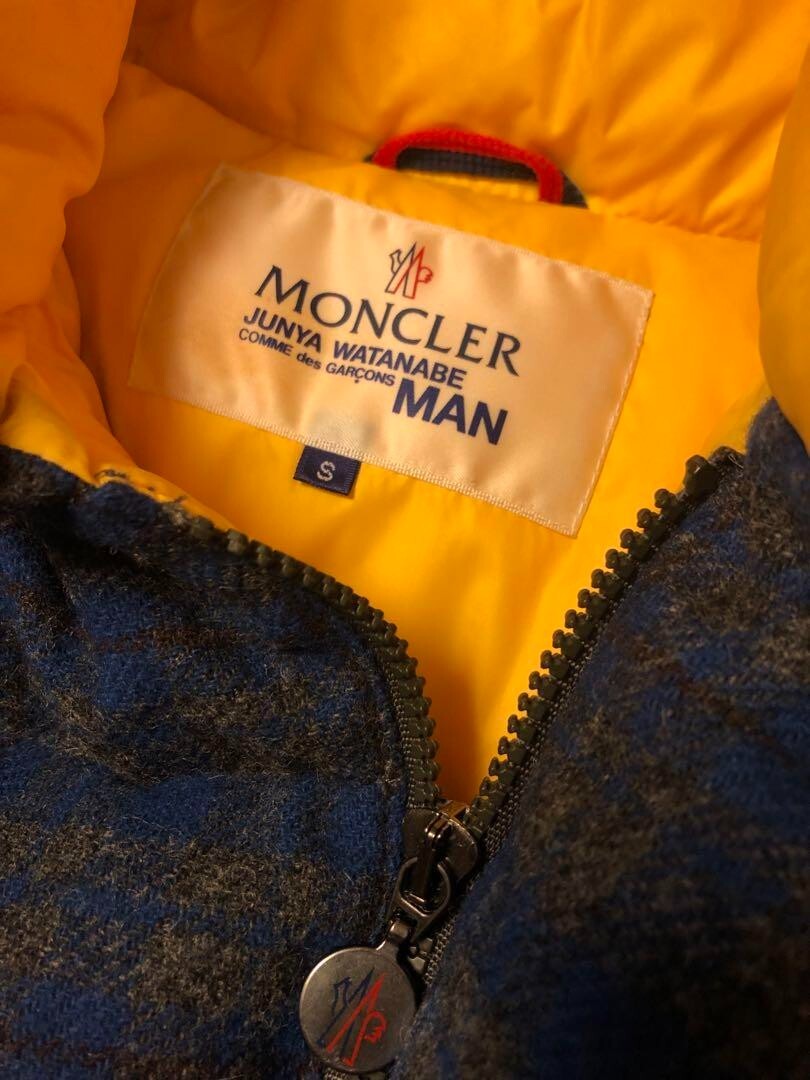 Moncler Junya Watanabe Comme des Garcons Down Jacket Blue Moncler Junya Watanabe Comme des Garcons Down Jacket Blue