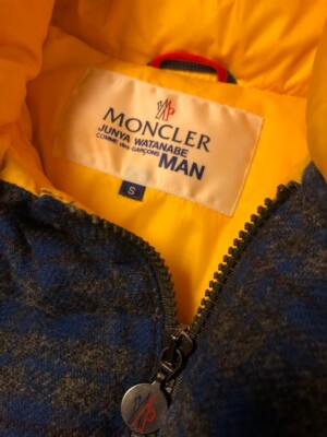 Moncler Junya Watanabe Comme des Garcons Down Jacket Blue