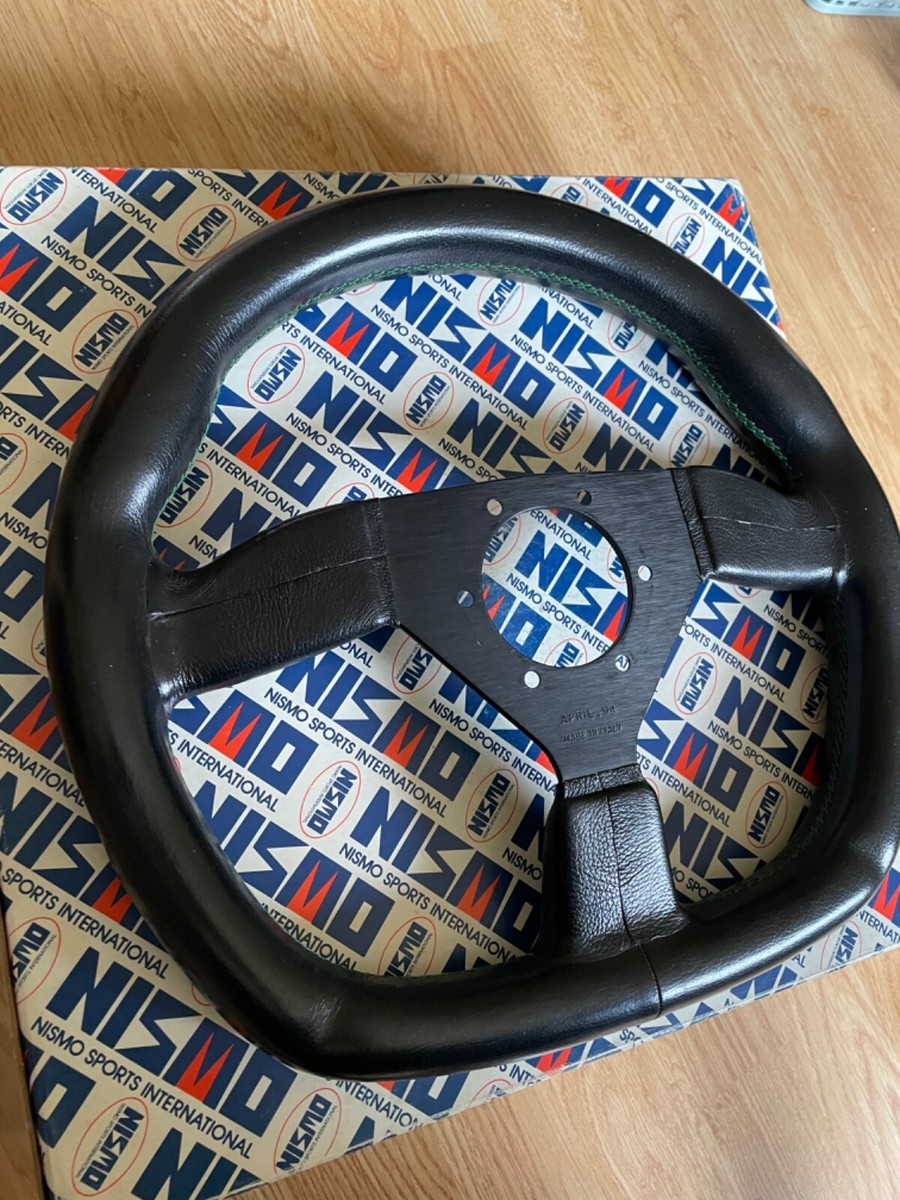 Nismo Old Logo Gr.C Steering Wheel Rare 90s 400R Horn R33 R32 GTR