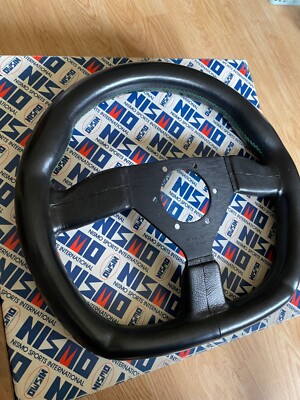 Nismo Old Logo Gr.C Steering Wheel Rare 90s 400R Horn R33 R32 GTR