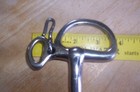 Used Stainless  Jointed Kimberwick Kimberwicke Bit 5" Mouth SS Curb Chain — photo 4