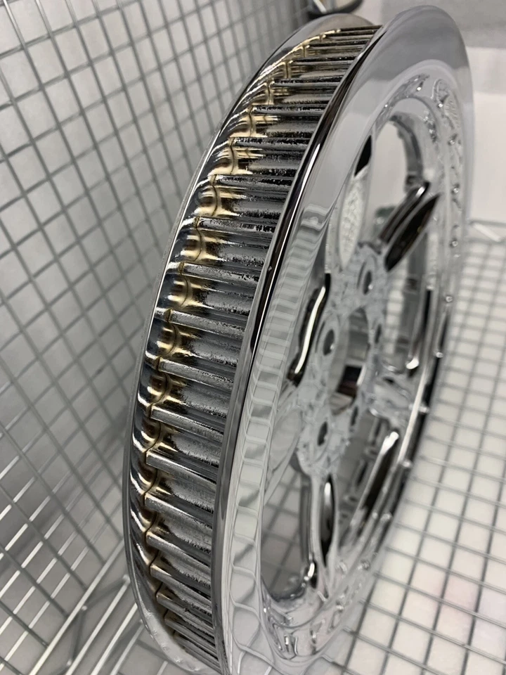 Harley 40350-04 polea cromada 2004-06 piñón Sportster 1200 883 intercambio Foto 3 de 4